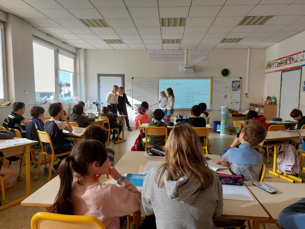 Visite etudiants prague en école